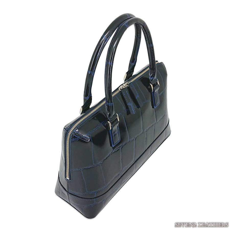 LILY リリー ボストンバッグ A4サイズ REAL MIND リアルマインド プリマボルサ ラージクロコ 型押し カバン 牛革 フォーマル ビジネス バッグ 210187 | リリイ | 03