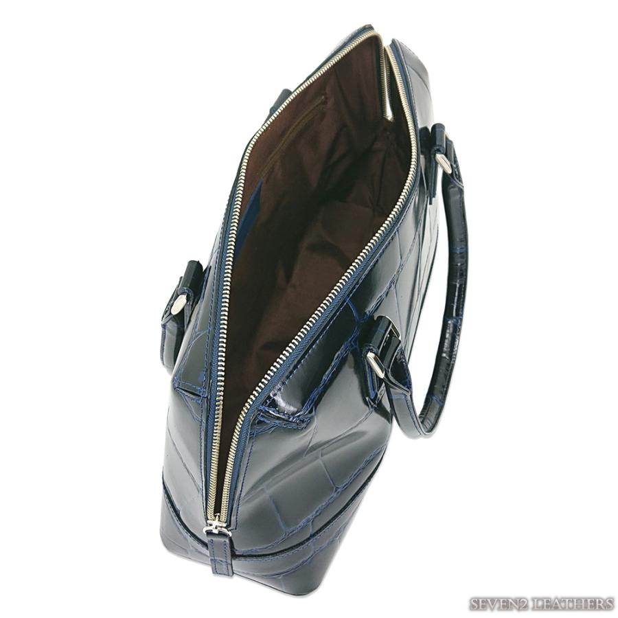 LILY リリー ボストンバッグ A4サイズ REAL MIND リアルマインド プリマボルサ ラージクロコ 型押し カバン 牛革 フォーマル ビジネス バッグ 210187 | リリイ | 06