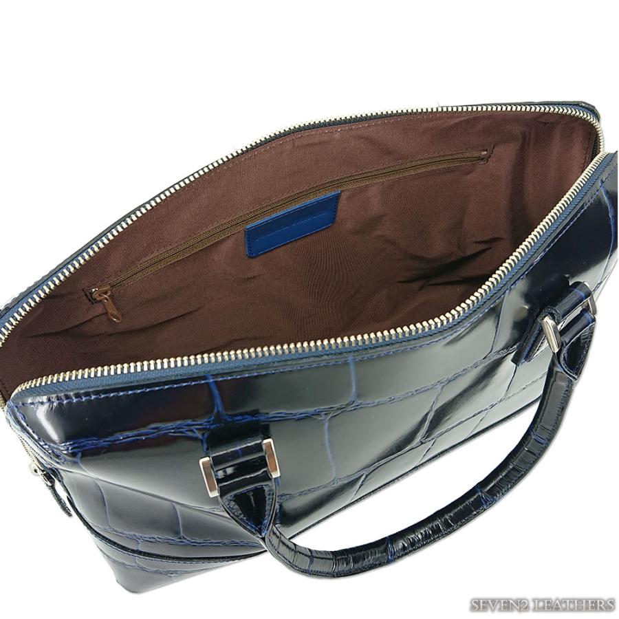 LILY リリー ボストンバッグ A4サイズ REAL MIND リアルマインド プリマボルサ ラージクロコ 型押し カバン 牛革 フォーマル ビジネス バッグ 210187 | リリイ | 07