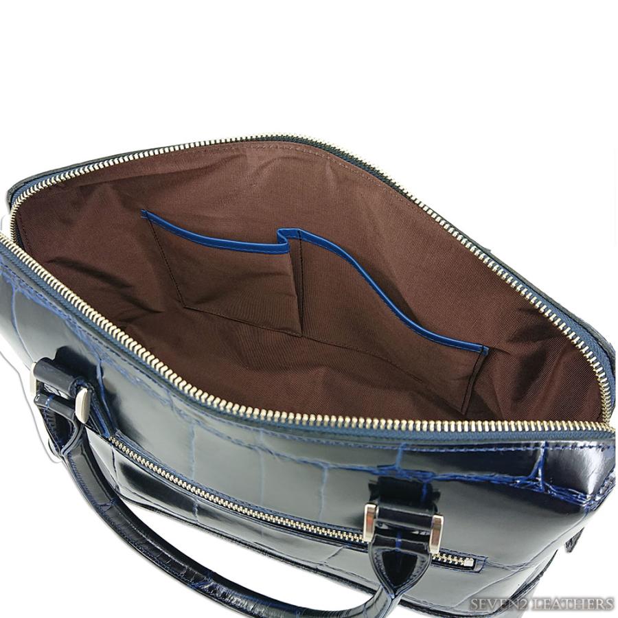 LILY リリー ボストンバッグ A4サイズ REAL MIND リアルマインド プリマボルサ ラージクロコ 型押し カバン 牛革 フォーマル ビジネス バッグ 210187 | リリイ | 08