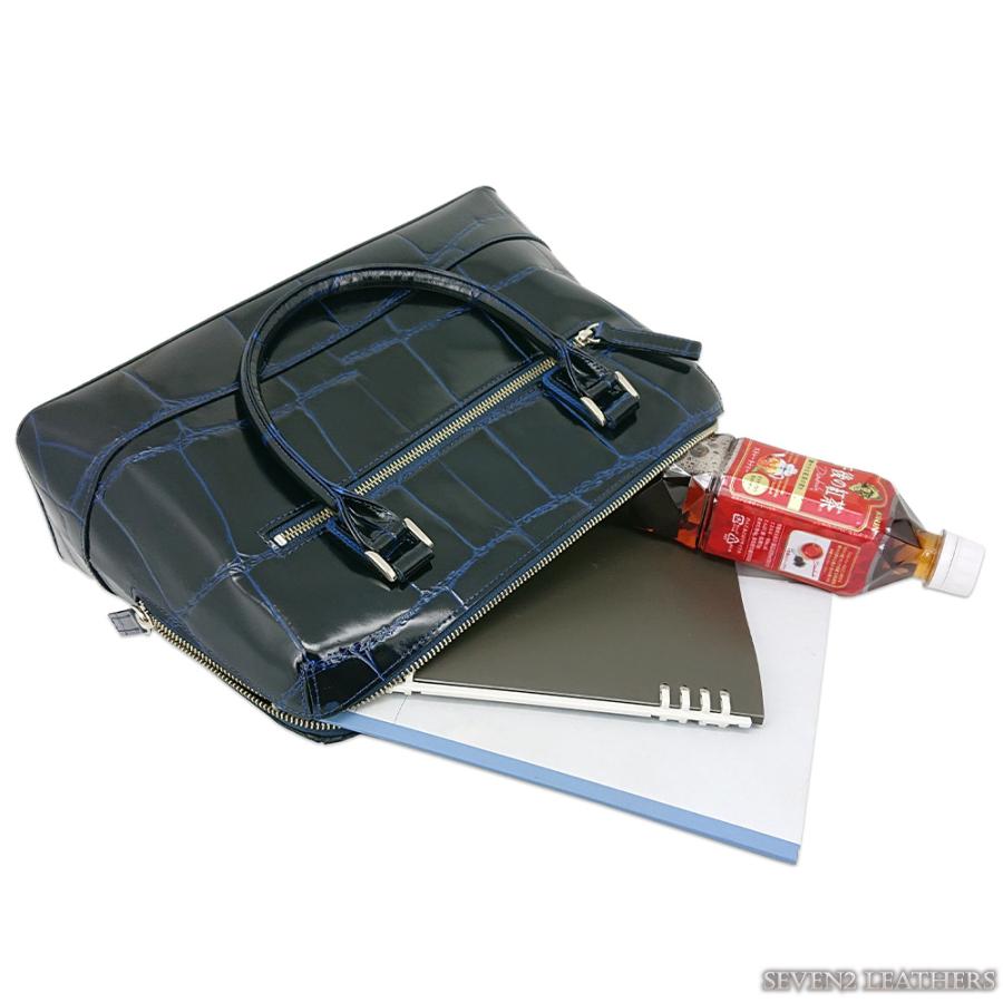 LILY リリー ボストンバッグ A4サイズ REAL MIND リアルマインド プリマボルサ ラージクロコ 型押し カバン 牛革 フォーマル ビジネス バッグ 210187 | リリイ | 09