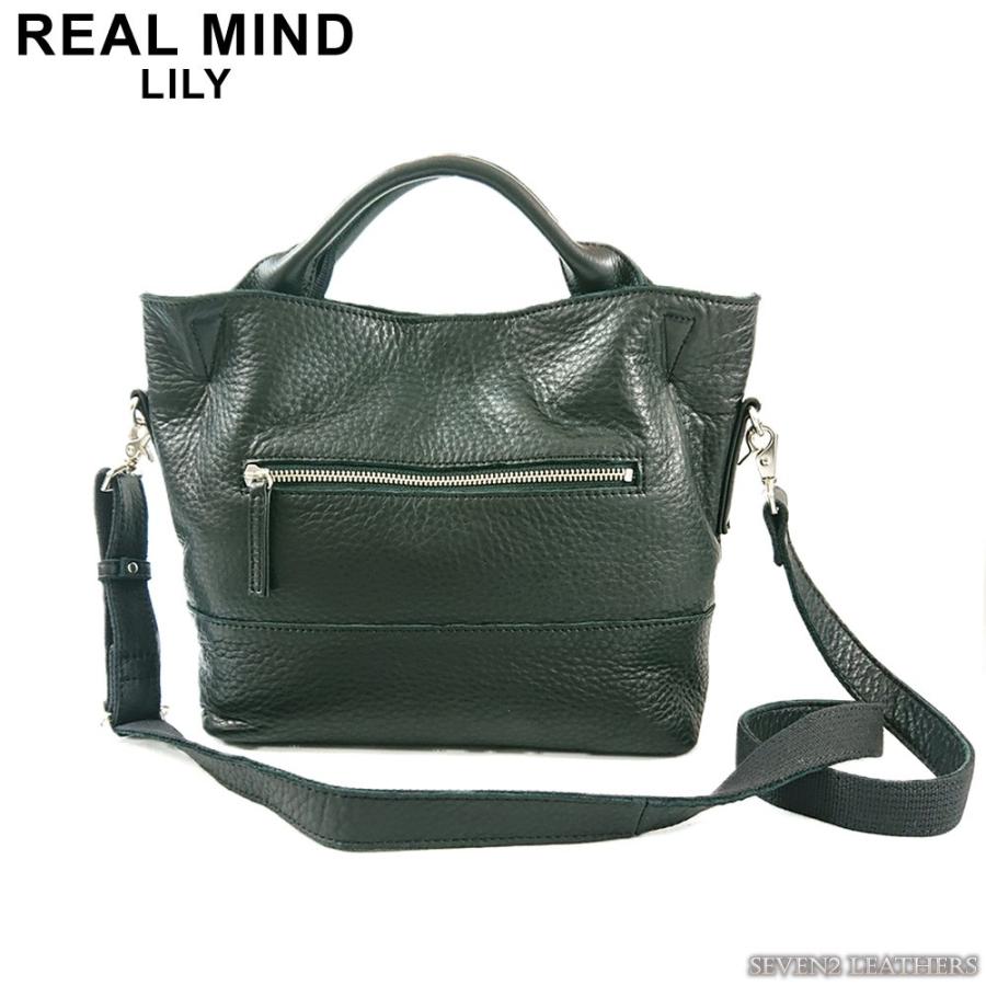 REAL MIND LILY トートバッグ ショルダーバッグ 2WAYバッグ 本革