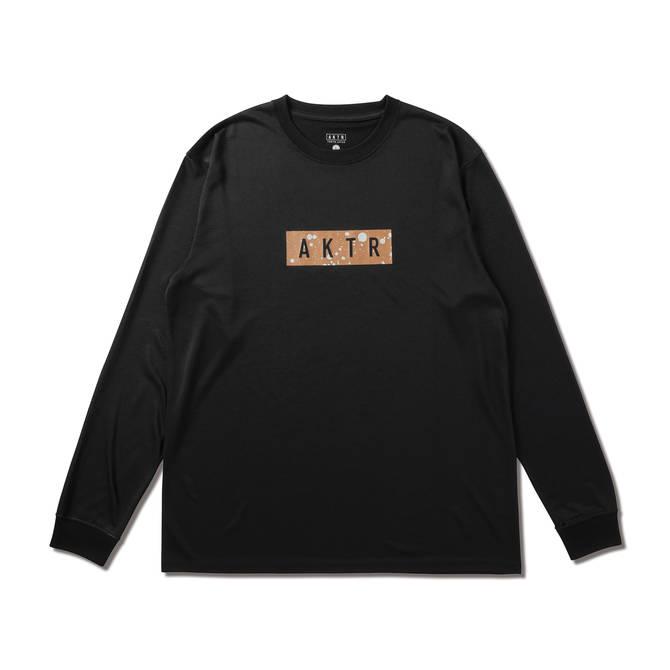 AKTR アクター ロンT SPLASH BOX LOGO L/S SPORTS TEE 223 AKTR アクター ロンT SPLASH BOX LOGO L/S SPORTS TEE 223