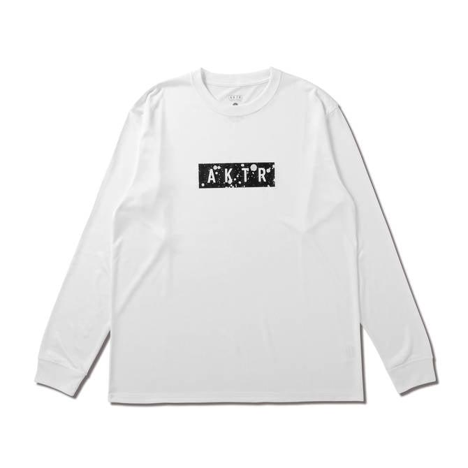 AKTR アクター ロンT SPLASH BOX LOGO L/S SPORTS TEE 223-013005 S M L XL｜sts｜07