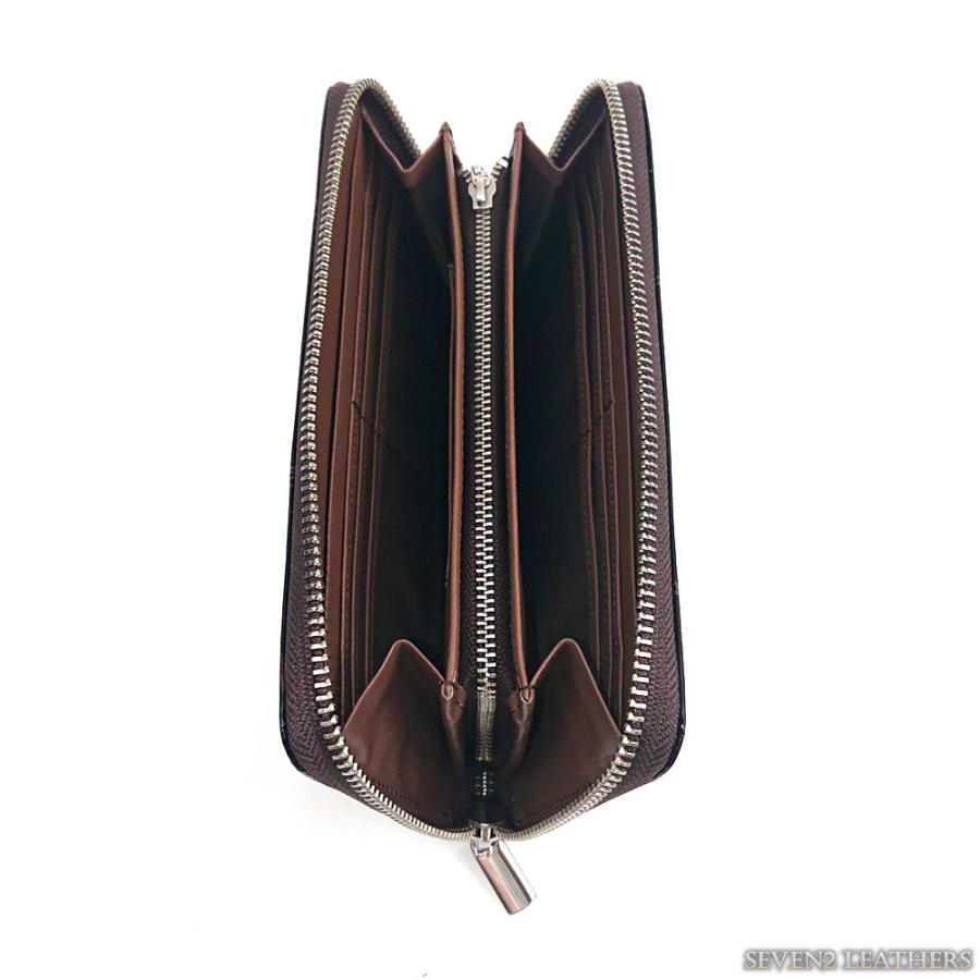 リアルマインドリリー 長財布 ラウンドジップ ロングウォレット クロコ型押し メンズ レディース レザー 230158 プレゼント |  | 03