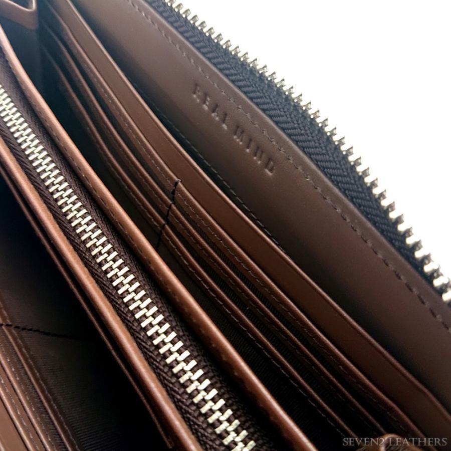 リアルマインドリリー 長財布 ラウンドジップ ロングウォレット