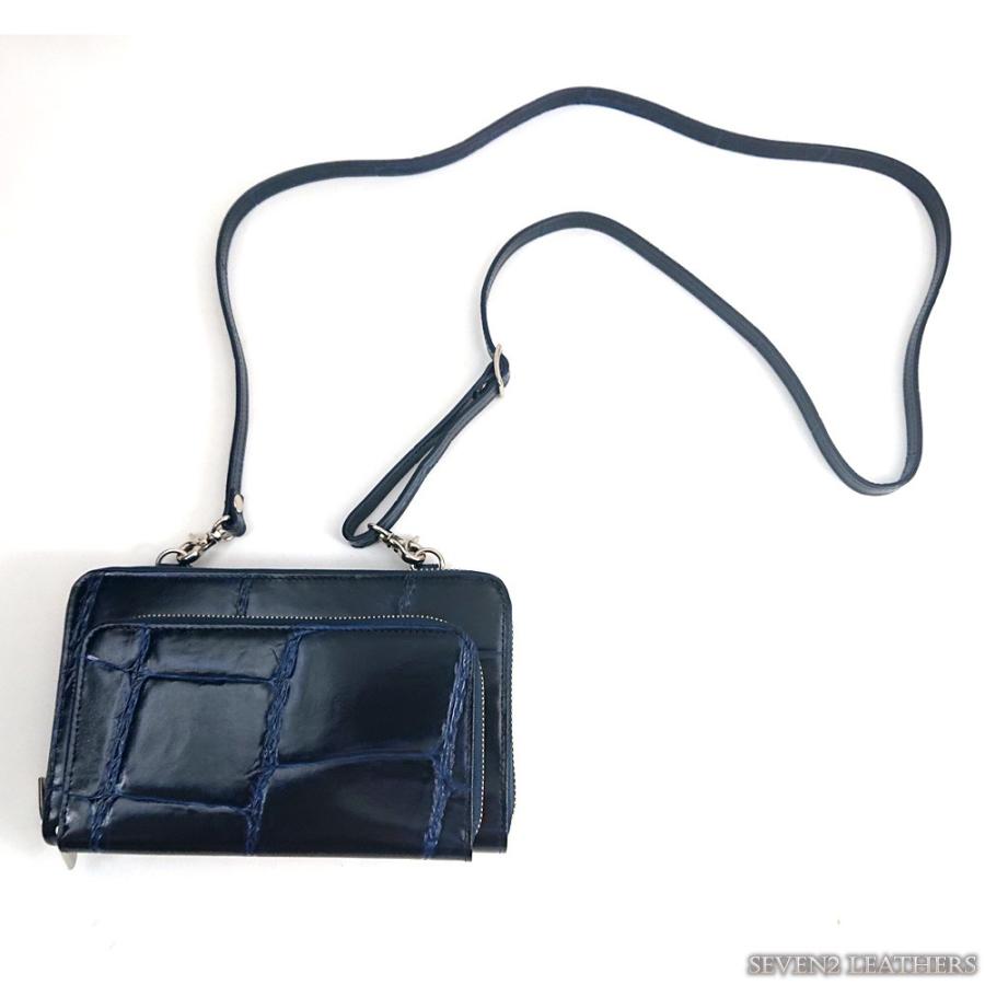 リアルマインドリリー REAL MIND LILY お財布ポシェット ポーチ ミニショルダーバッグ クロコ型押し メンズ レディース 230161  ladys |  | 01