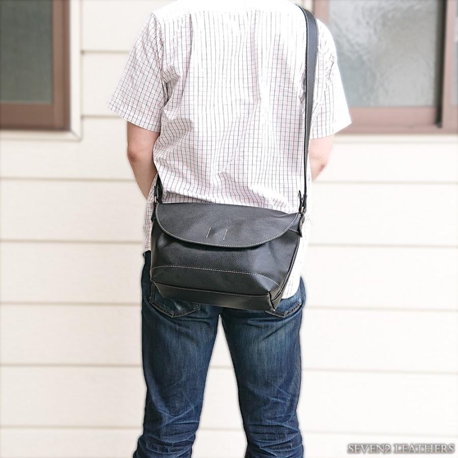 リリー LILY ショルダーバッグ シンプル 本革 メンズ レディース 690119 プレゼント |  | 07