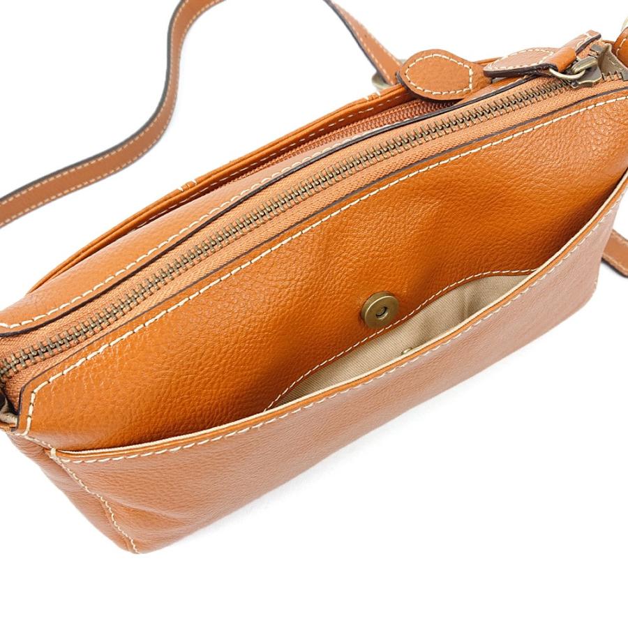 リリー LILY ショルダーバッグ シンプル 小さめ 本革 メンズ レディース 690701 プレゼント |  | 03