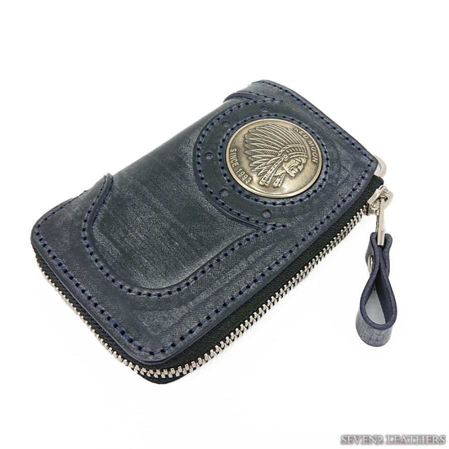 未開封品 REDMOON レッドムーン 小銭入れ コンチョ 箱、保証書付 楽天市場】REDMOON レッドムーン 二つ折り財布 30mm コンチョ HR-01A