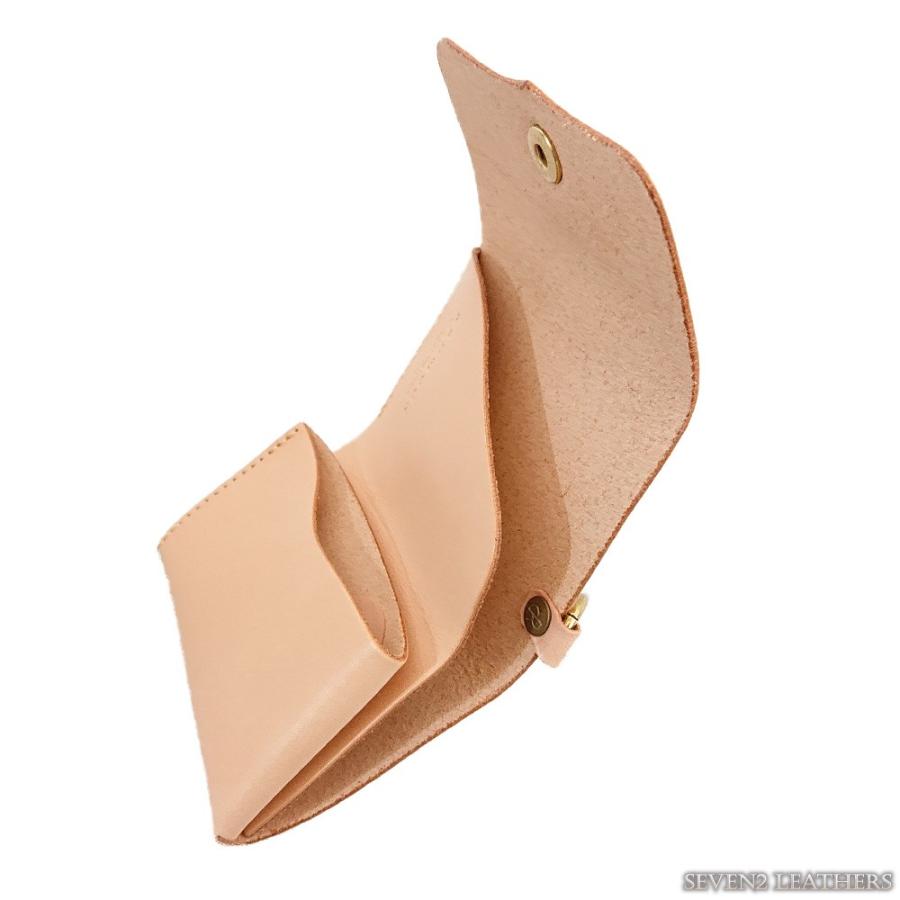 レッドムーン REDMOON 三つ折り 財布 コンパクト コインケース セパレート シンプル 牛革 日本製 ハンドメイド CMW-MID プレゼント |  | 04