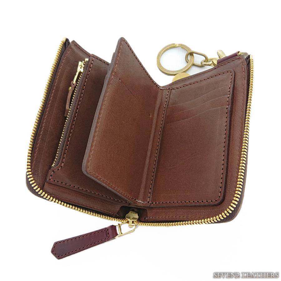 REDMOON レッドムーン ミドルウォレット L型ファスナー 財布