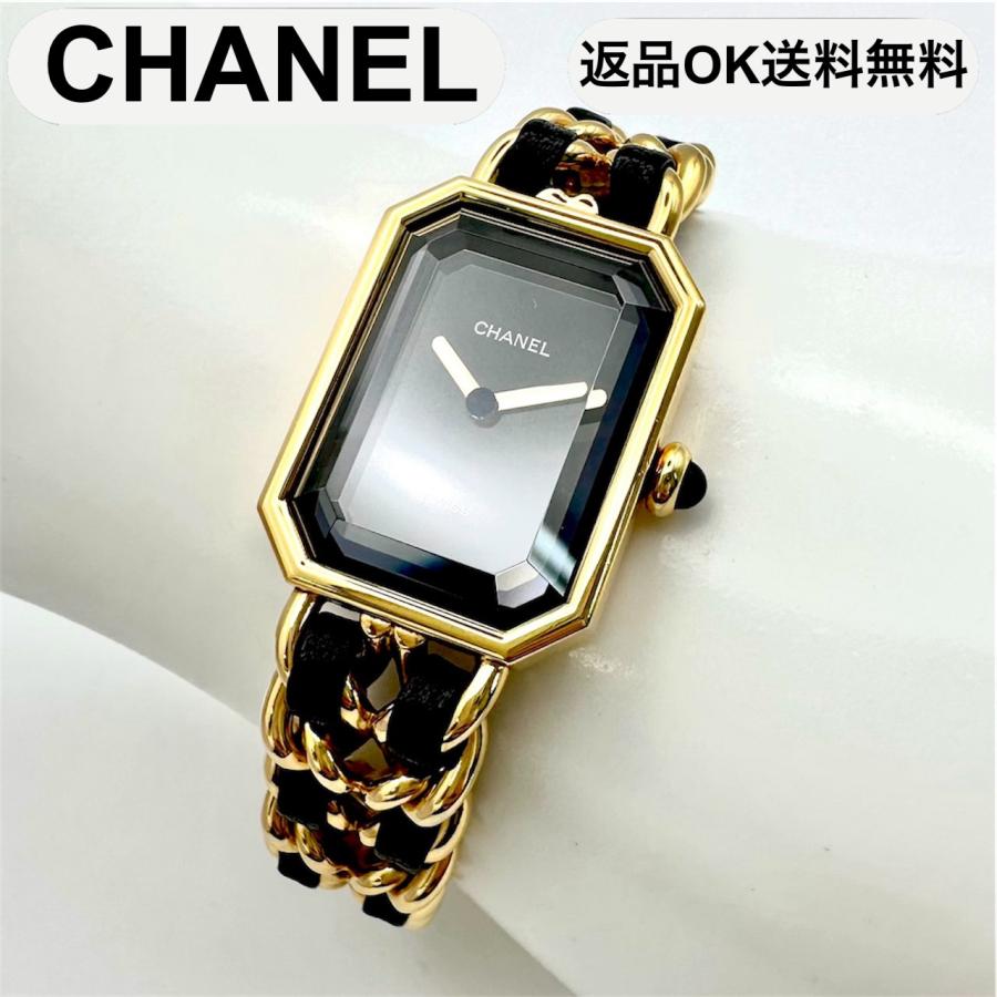 返品OK】電池交換済み 良品 CHANEL シャネル プルミエール L H0001