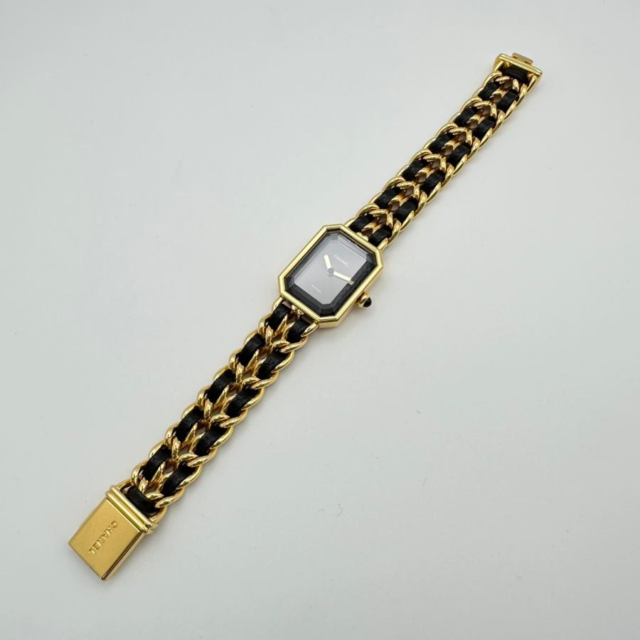 返品OK】電池交換済み 良品 CHANEL シャネル プルミエール L H0001