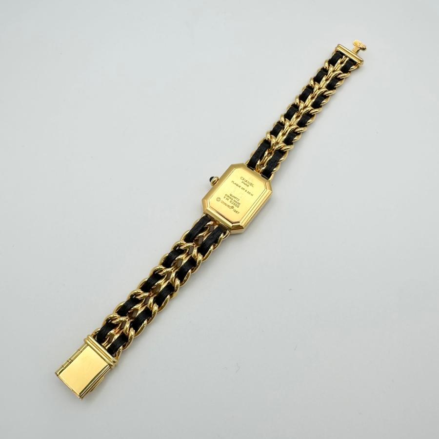返品OK】電池交換済み 良品 CHANEL シャネル プルミエール L H0001