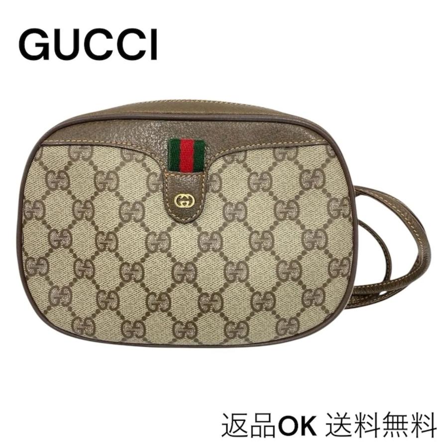 超レア! 美品 GUCCI オールドグッチ シェリーライン ショルダーバッグ GUCCI（グッチ） 【返品OK】美品 オールドグッチ シェリーライン GG柄