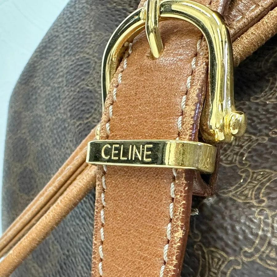 CELINE（セリーヌ） 【返品OK】CELINE マカダム トリオンフ レザー