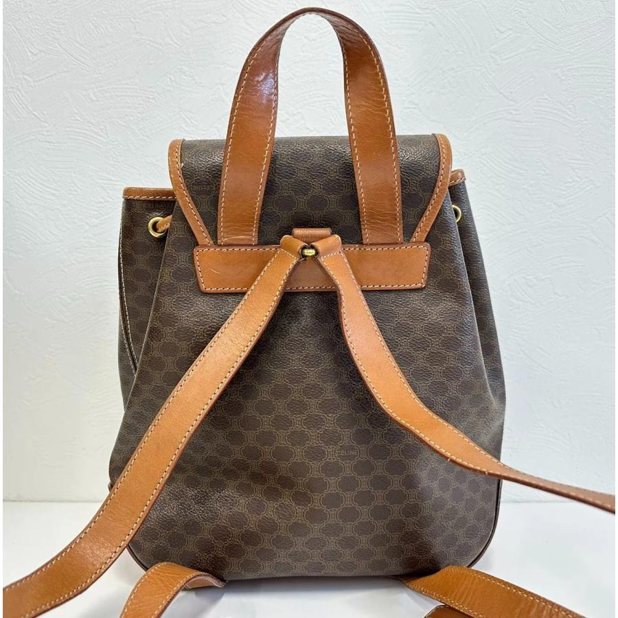 CELINE（セリーヌ） 【返品OK】CELINE マカダム トリオンフ レザー