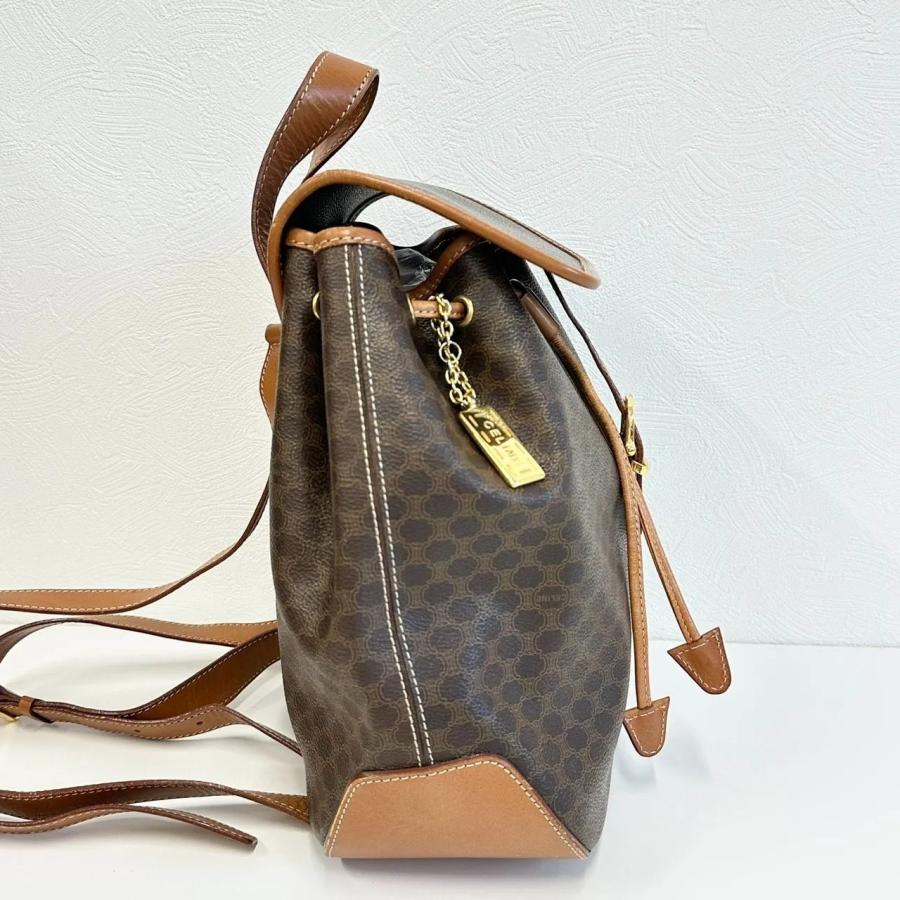 CELINE（セリーヌ） 【返品OK】CELINE マカダム トリオンフ レザー