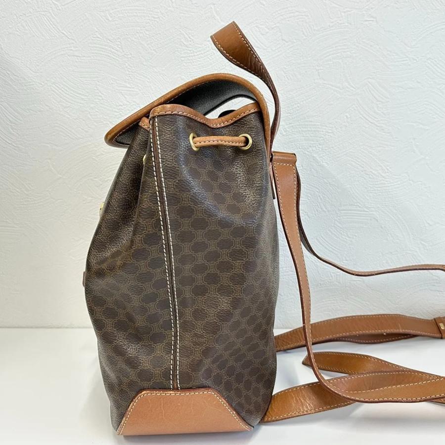 CELINE（セリーヌ） 【返品OK】CELINE マカダム トリオンフ レザー