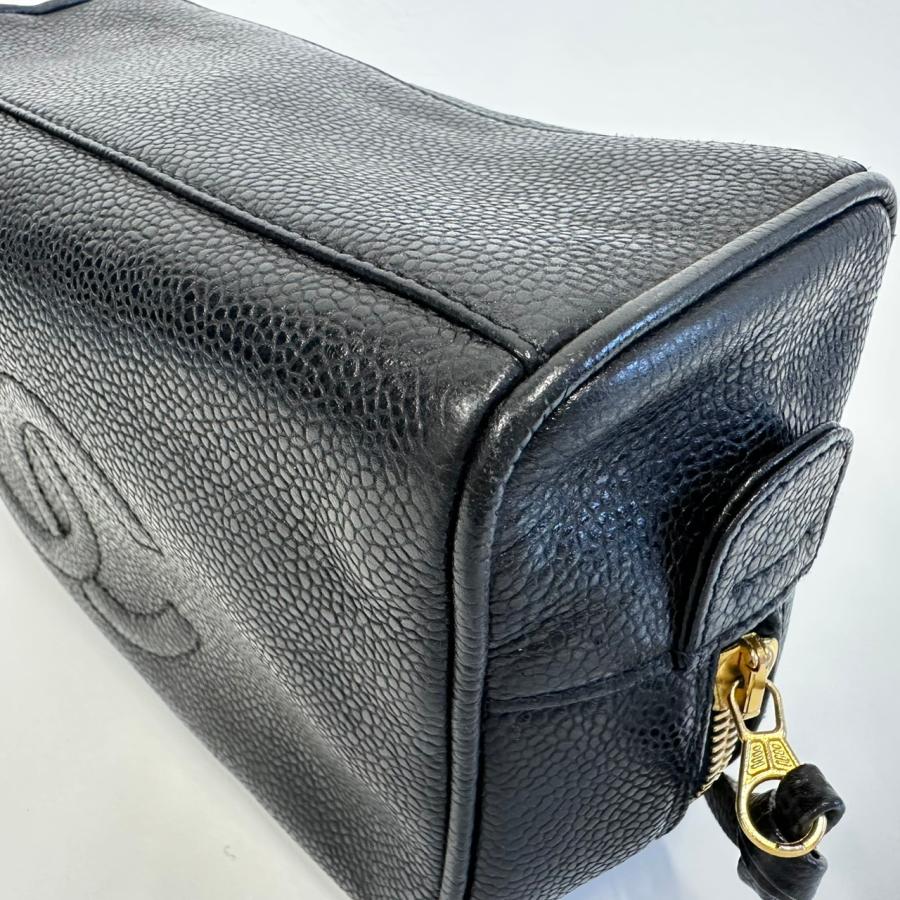 CHANEL（シャネル） 【返品OK】CHANEL ココマーク キャビアスキン