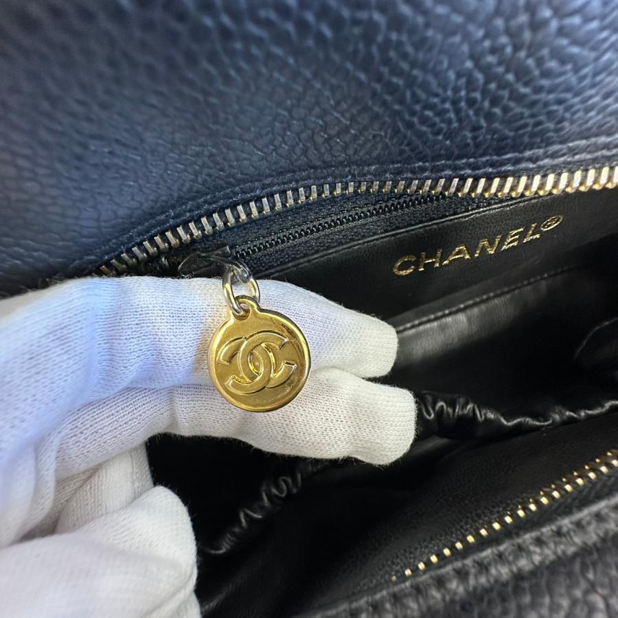 CHANEL（シャネル） 【返品OK】CHANEL ココマーク キャビアスキン