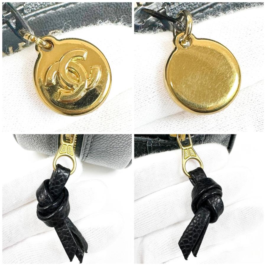 CHANEL（シャネル） 【返品OK】CHANEL ココマーク キャビアスキン