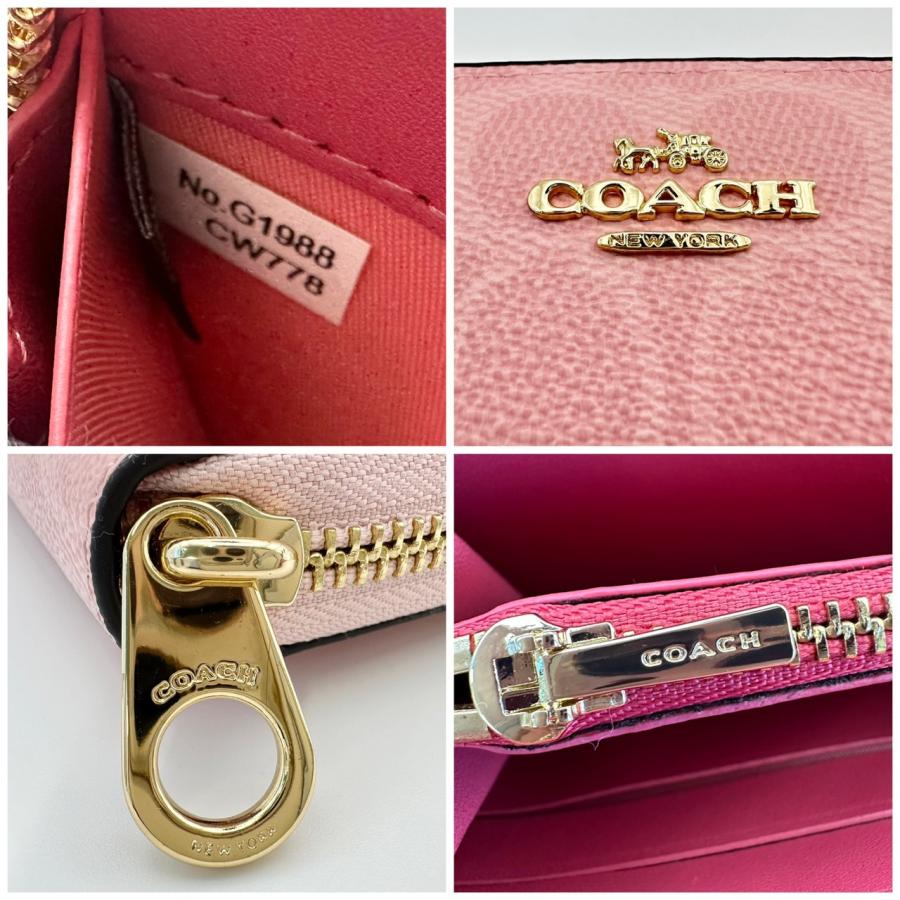 COACH（コーチ） 【返品OK】COACH シグネチャー ロングジップ