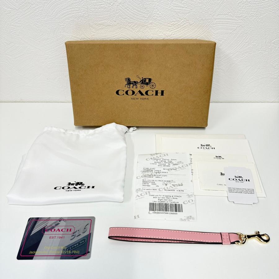 COACH（コーチ） 【返品OK】COACH シグネチャー ロングジップ