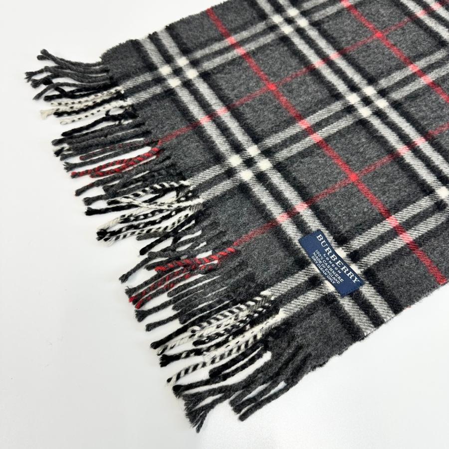 BURBERRY バーバリー ノバチェック マフラー カシミヤ ウール BURBERRY（バーバリー） 【返品OK】BURBERRY ノバチェック チェック柄