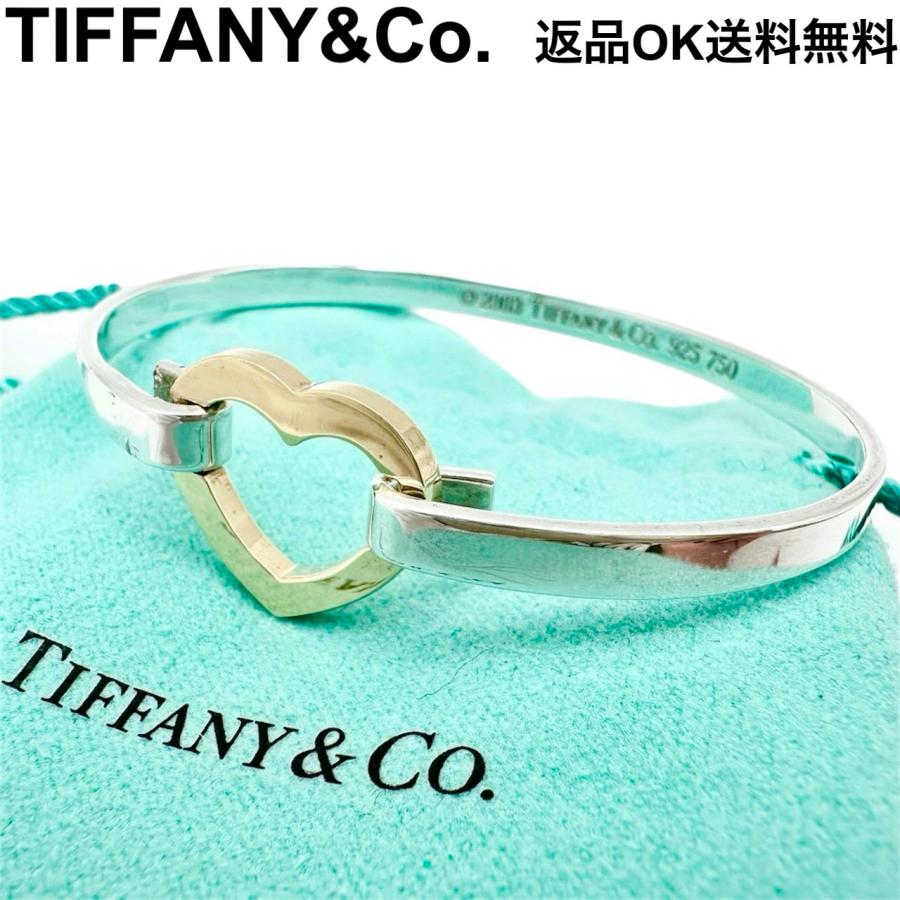 TIFFANY&Co.（ティファニー） 【返品OK】希少 オープンハート バングル