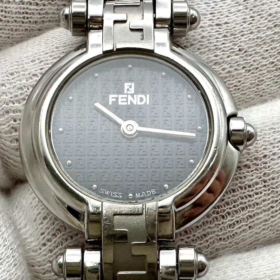 新品電池 FENDI フェンディ 腕時計 オロロジ 1200L クォーツ 美品 FENDI（フェンディ） 【返品OK】新品電池交換済み オロロジ クォーツ S
