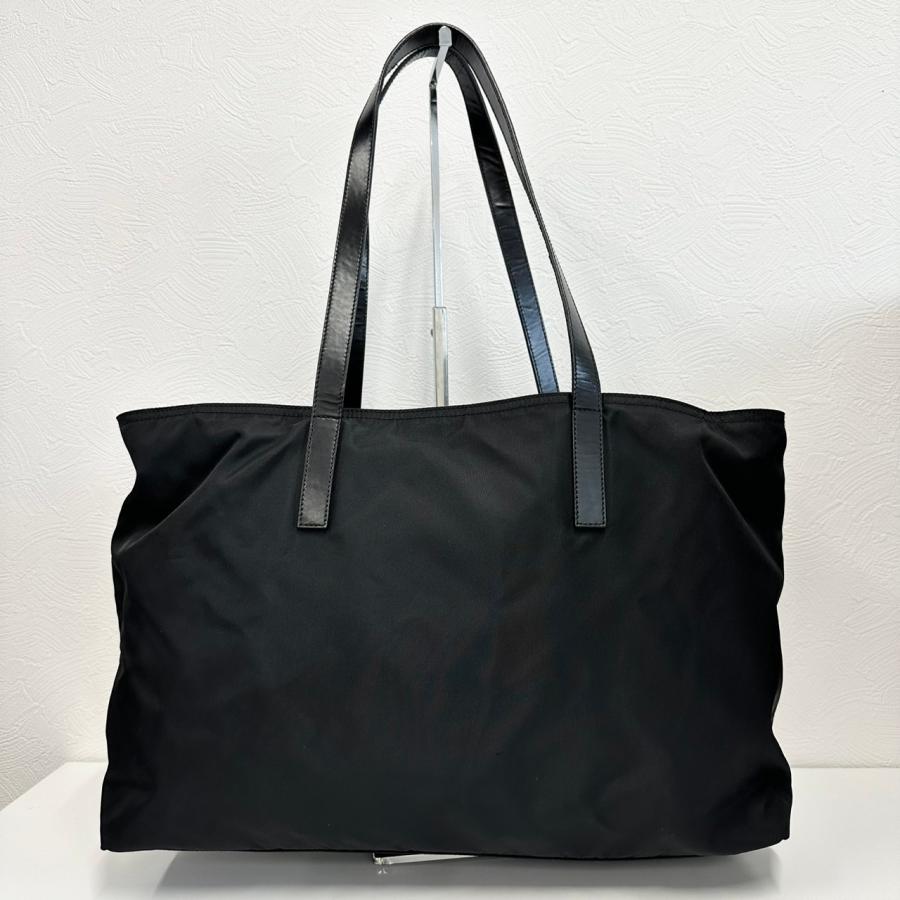 PRADA プラダ ナイロン トートバッグ ブラック 三角プレート A4可