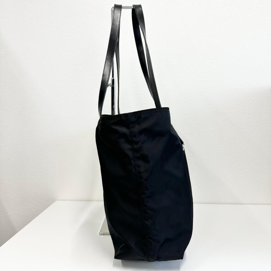 PRADA（プラダ） 【返品OK】PRADA ナイロン トートバッグ 三角プレート