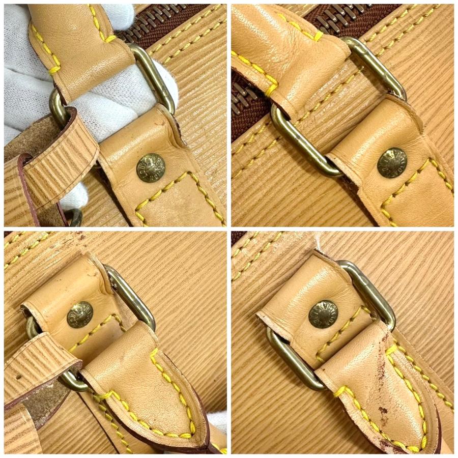 キーポル60 ルイヴィトン ボストン ショルダーストラップ カデナ LOUIS VUITTON（ルイ・ヴィトン） 【返品OK】LOUIS VUITTON エピ