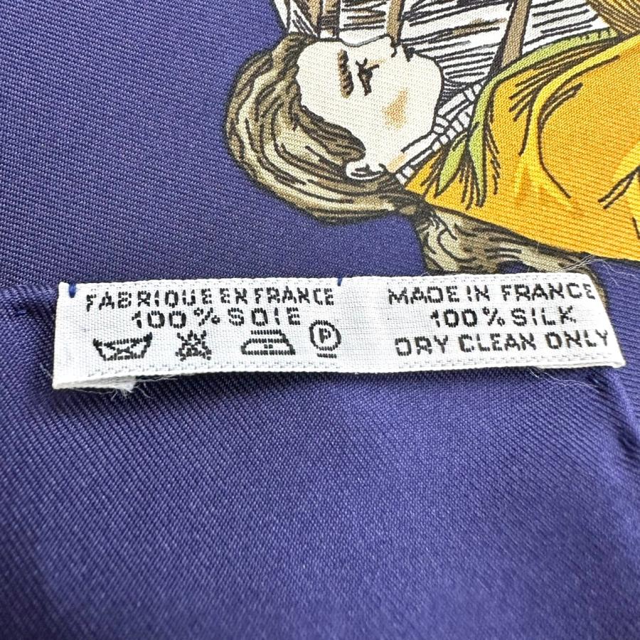 HERMES（エルメス） 【返品OK】美品 カレ90 スカーフ Au FIL de la