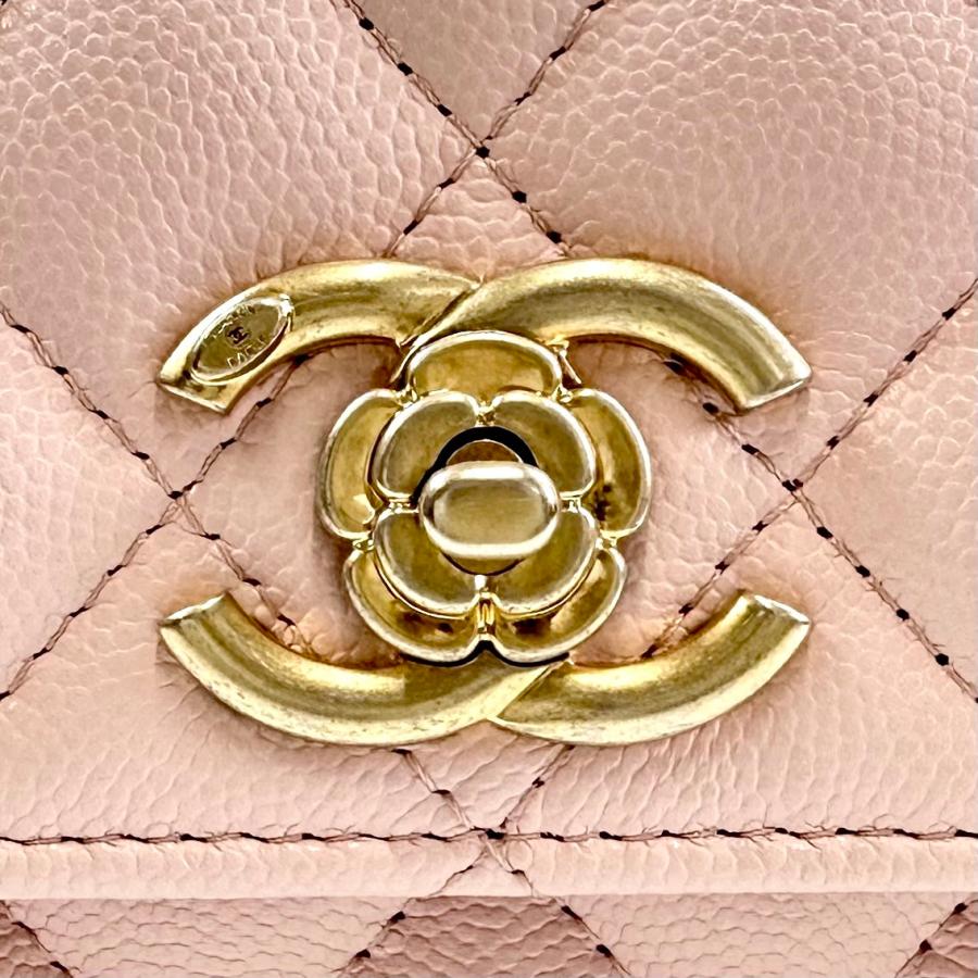 CHANEL（シャネル） 【返品OK】良品 マトラッセ キャビアスキン