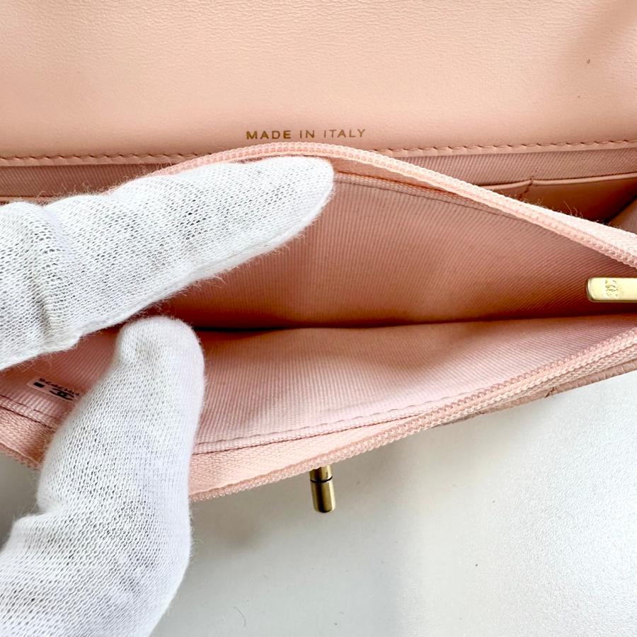 CHANEL（シャネル） 【返品OK】良品 マトラッセ キャビアスキン