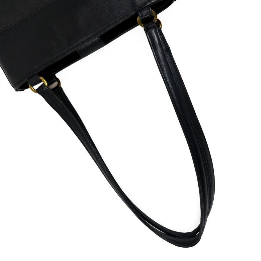 未使用級/USA製✨オールドコーチ トートバッグ ゴールド金具 大容量 本革 黒 COACH（コーチ） 【返品OK】COACH オールドコーチ トートバッグ 9099