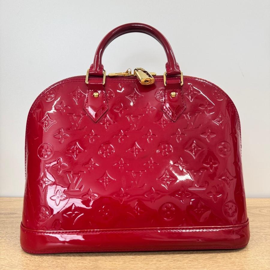 ルイヴィトン アルマPM ヴェルニ ローズアンディアン LOUIS VUITTON（ルイ・ヴィトン） 【返品OK】美品 モノグラム ヴェルニ
