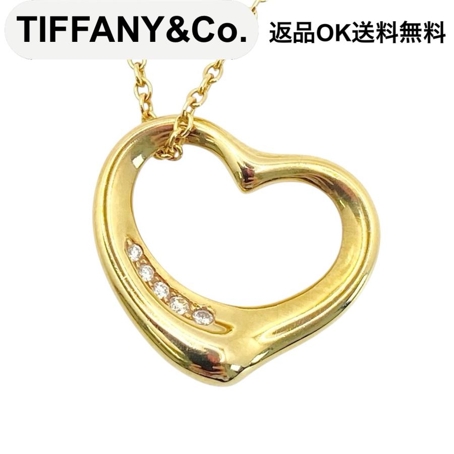 vo○r TIFFANY&Co. ティファニー☆K18YGオープンハートトップ 【公式通販】
