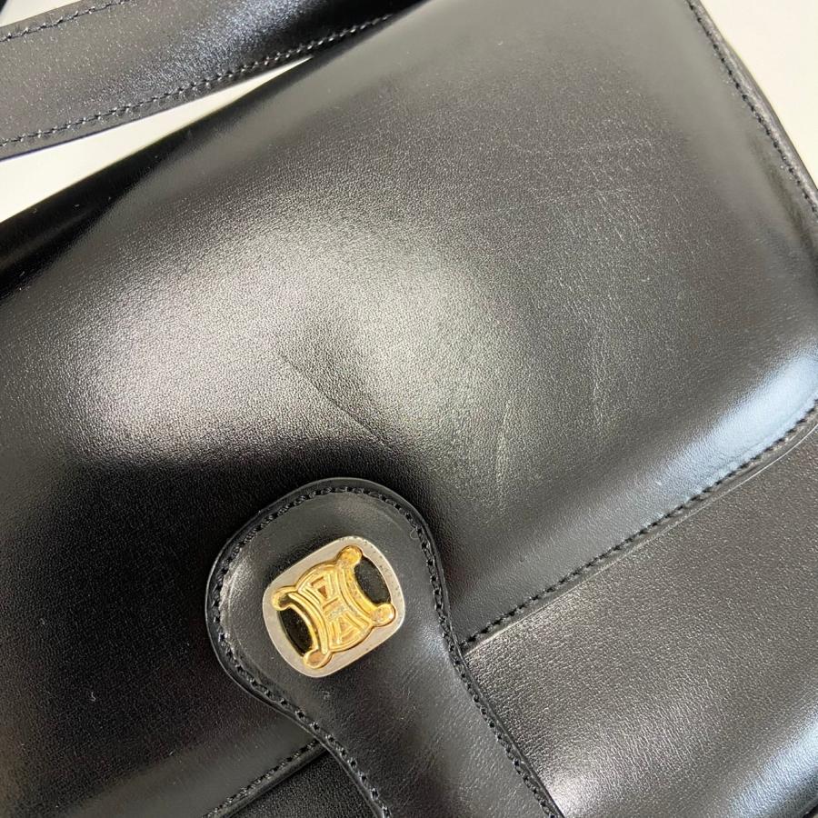 CELINE（セリーヌ） 【返品OK】CELINE トリオンフ レザー ショルダー