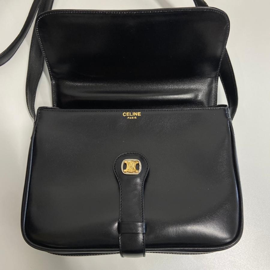 CELINE（セリーヌ） 【返品OK】CELINE トリオンフ レザー ショルダー