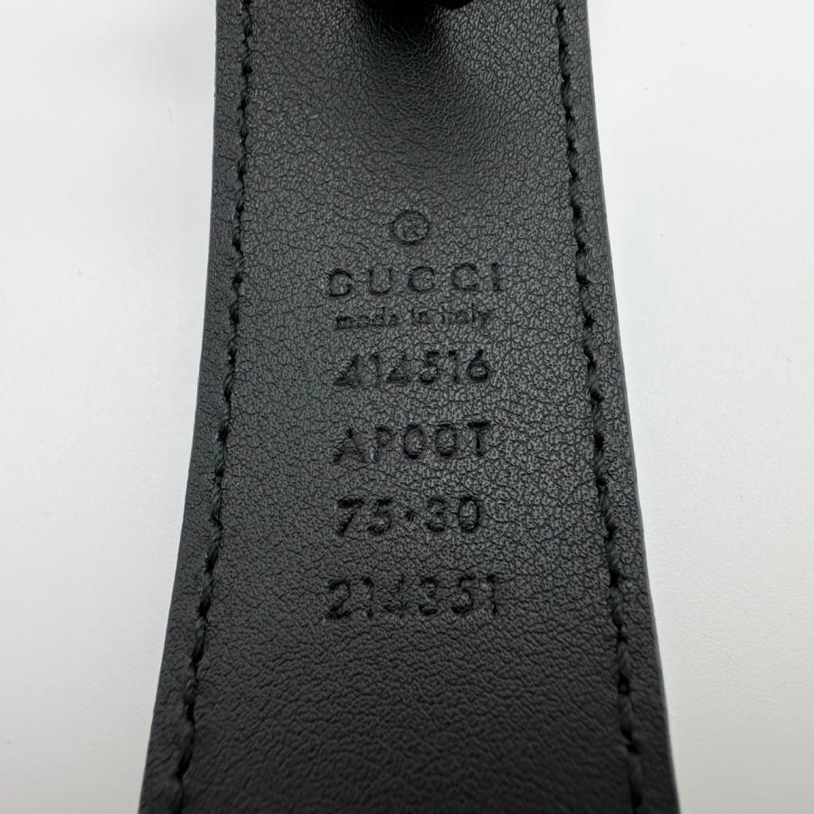 グッチ 414516 レザー GGマーモントベルト GUCCI（グッチ） 【返品OK】GUCCI GGマーモント ダブルG 414516 レザー