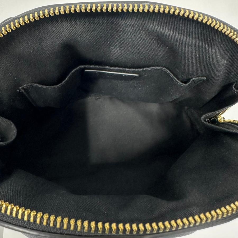 【返品OK】美品 A.P.C. アーペーセー NINON ニノン スモール ドローストリングバッグ ショルダーバッグ ブラック【D467901166906ミ2510】の画像