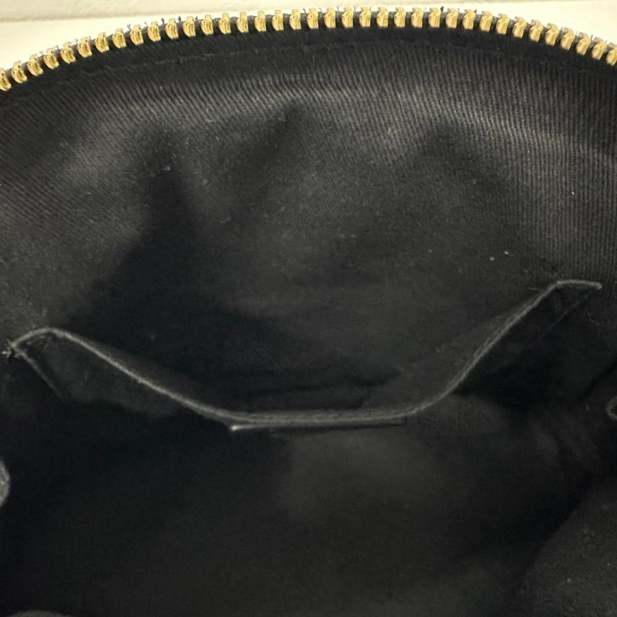 【返品OK】美品 A.P.C. アーペーセー NINON ニノン スモール ドローストリングバッグ ショルダーバッグ ブラック【D467901166906ミ2510】の画像