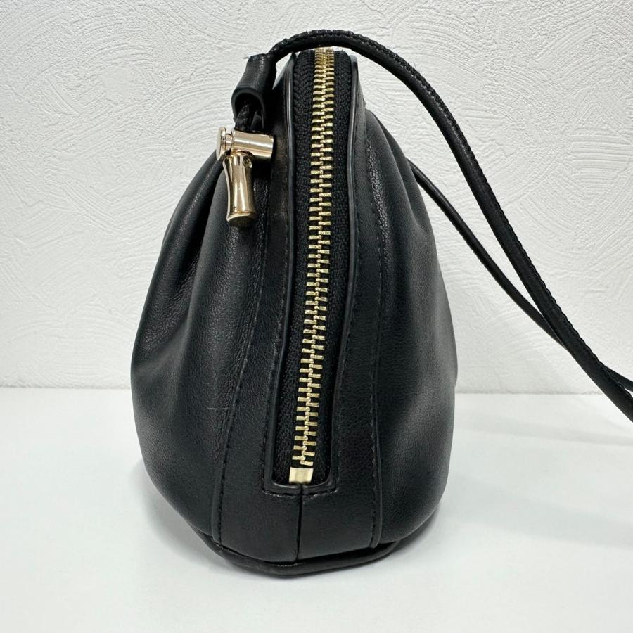 【返品OK】美品 A.P.C. アーペーセー NINON ニノン スモール ドローストリングバッグ ショルダーバッグ ブラック【D467901166906ミ2510】の画像