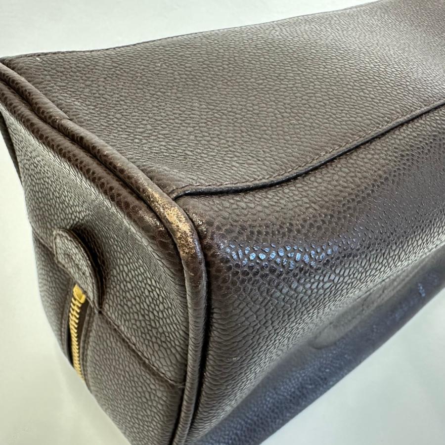 CHANEL（シャネル） 【返品OK】CHANEL ココマーク キャビアスキン 