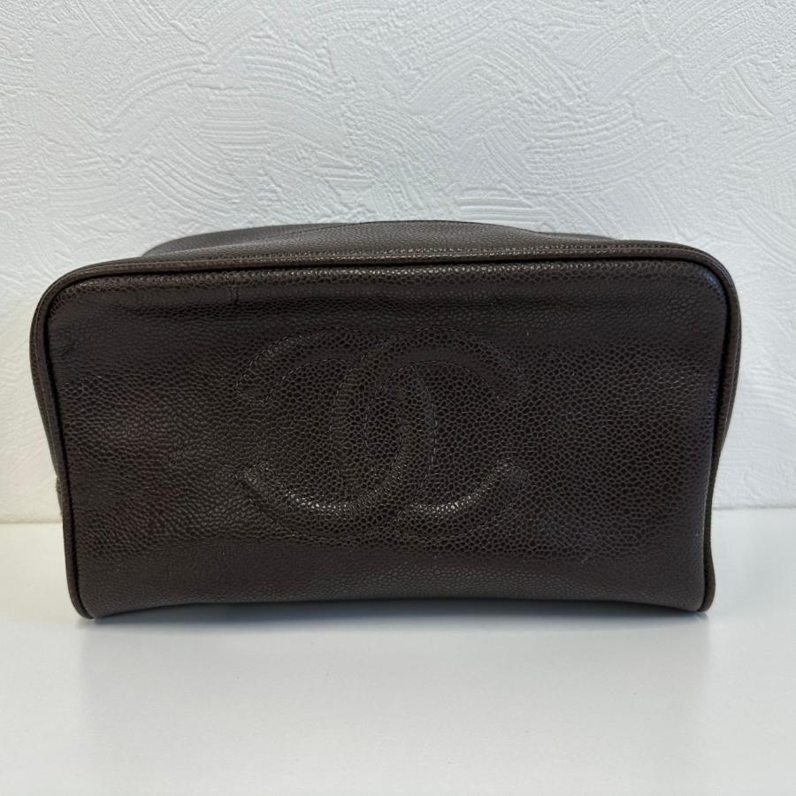 CHANEL（シャネル） 【返品OK】CHANEL ココマーク キャビアスキン