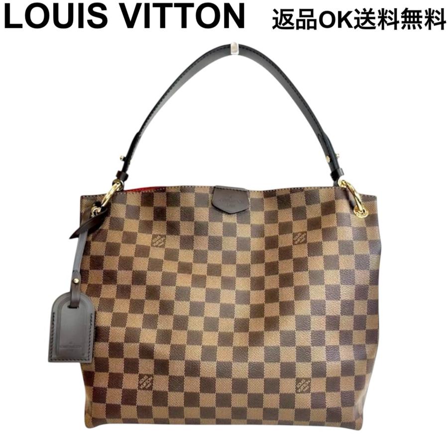 LOUIS VUITTON（ルイ・ヴィトン） 【返品OK】美品 ダミエ グレースフル 